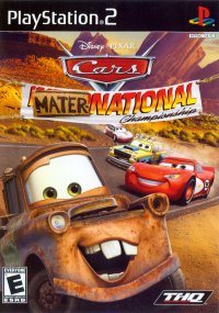 Cars Mater-National Championship Wii US box art